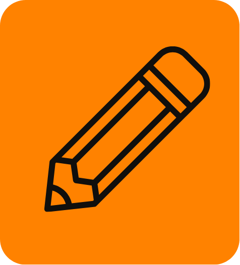 Pencil icon representing academic support